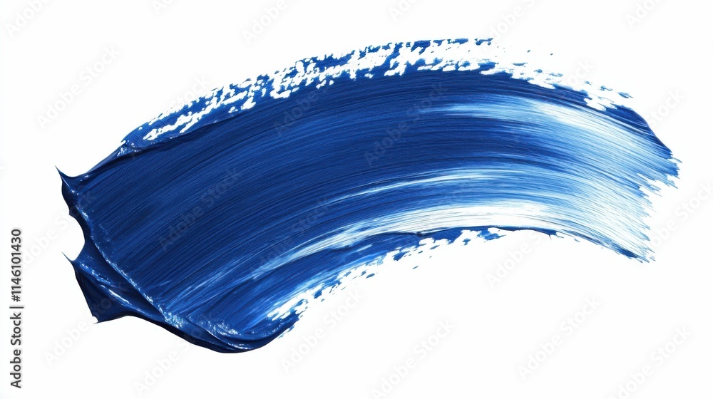 Bold abstract brush stroke of blue paint, dynamic and expressive, capturing artistic movement and creativity. Bold abstract brush stroke of blue paint, dynamic and expressive, capturing artistic movement and creativity.