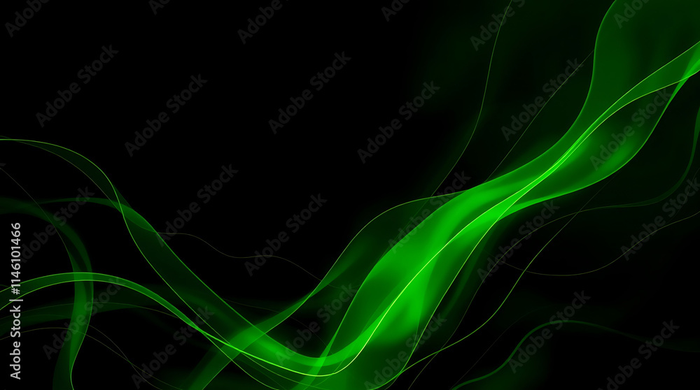abstract green smoke background, abstract technology background, ppt copy space, copy space backgrounds abstract green smoke background, abstract technology background, ppt copy space, copy space backgrounds