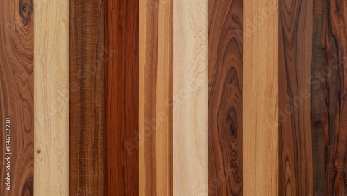 Intricate Texture of Exotic Ayous Wood Veneer, Showcasing Its Unique Grain Pattern and Natural Elegance for Fine Craftsmanship