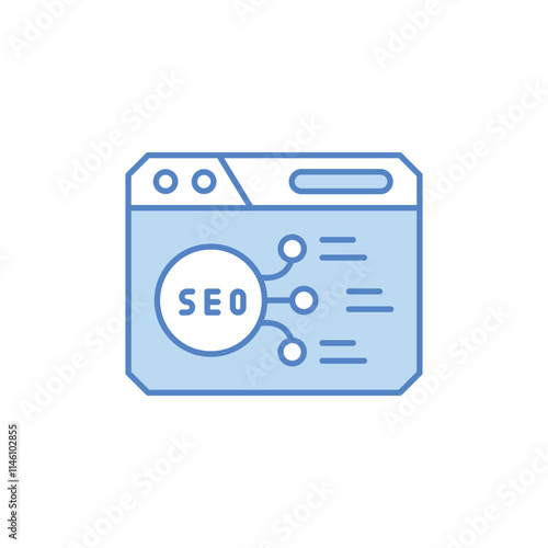 Off-Page SEO vector icon