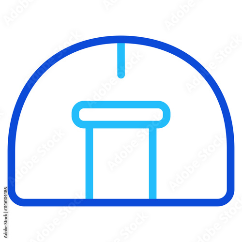 Refugee support Duoline Icon