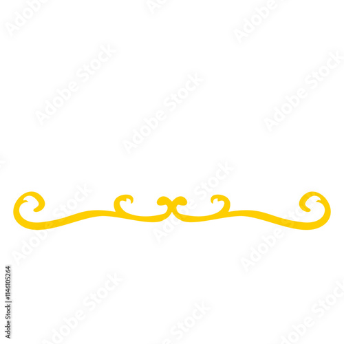 Gold Carved Border Divider