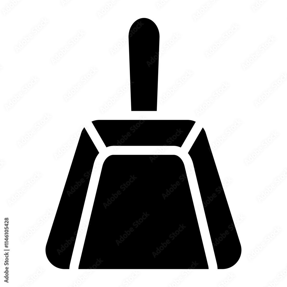 Scoop Solid Icon Scoop Solid Icon