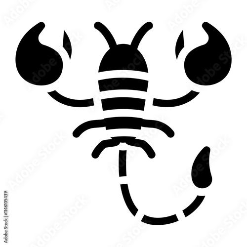 Scorpion Solid Icon