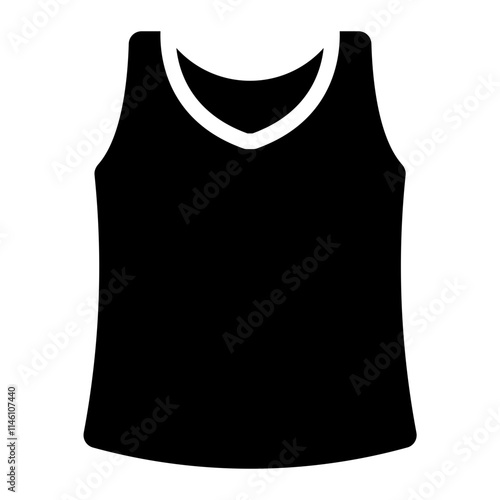 Tank top Solid Icon