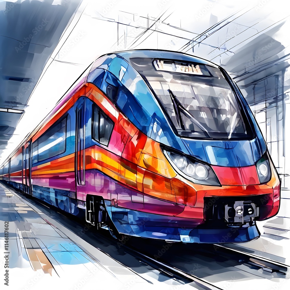 Fototapeta premium high tech technology concept design futuristic look