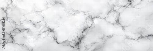 White Marble Texture with Intricate Veins Suitable for Backgrounds, Design, and Artistic Projects Featuring Subtle Gray Highlights and Soft Gloss