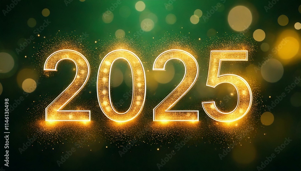 Happy new year 2025 beautiful abstract design banner Happy new year 2025 beautiful abstract design banner