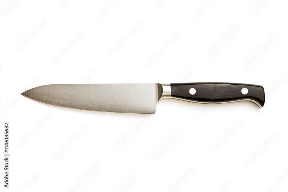 prime plane of a knife, with wooden handle and stainless steel blade. prime plane of a knife, with wooden handle and stainless steel blade.