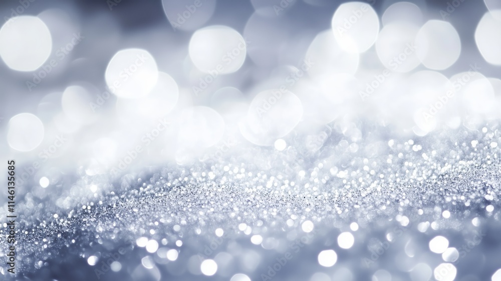 Fototapeta premium Abstract dreamy Silver background, clean