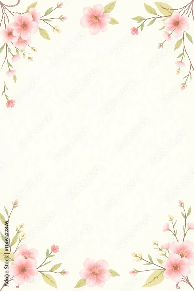 flower, floral, pink, frame, flowers, spring, nature flower, floral, pink, frame, flowers, spring, nature