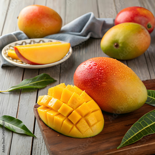 delicious mango still life