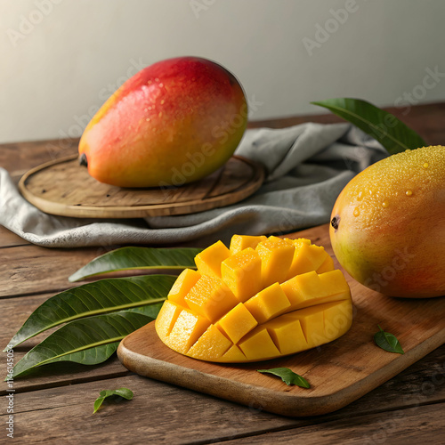 delicious mango still life