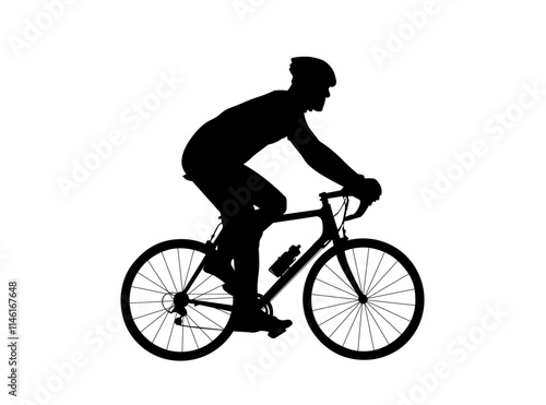 racing bike silhouette