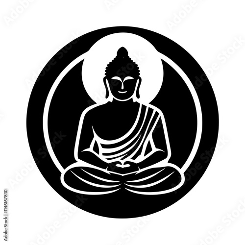 illustration of lord buddha