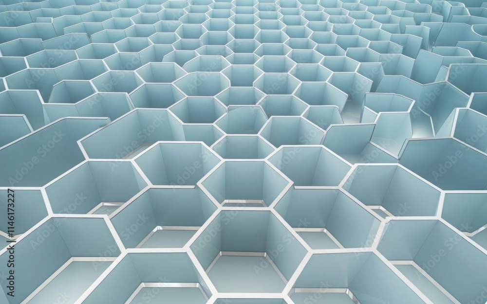A clean and modern hexagonal pattern background, giving a contemporary touch to a visiting card A clean and modern hexagonal pattern background, giving a contemporary touch to a visiting card