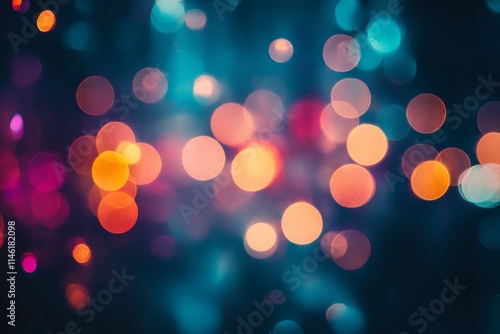 A captivating collection of bokeh lights in a range of colors against a dim background, creating an abstract, fantasy-like mood that captures attention immediately.