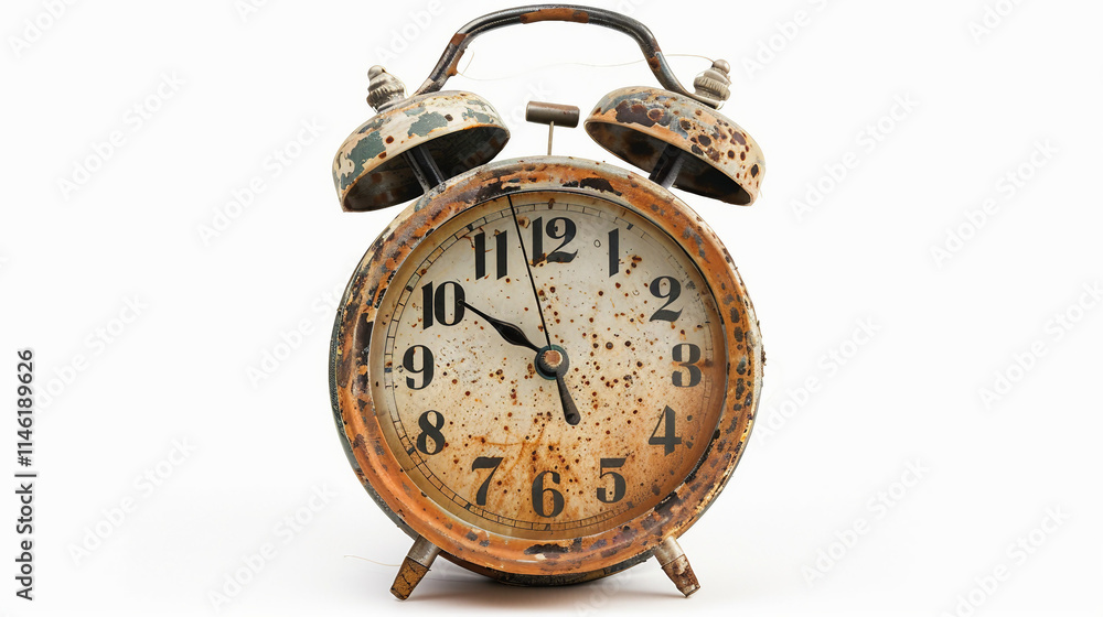 Gentle Rest of Antique Analog Clock on white background.PNG Gentle Rest of Antique Analog Clock on white background.PNG