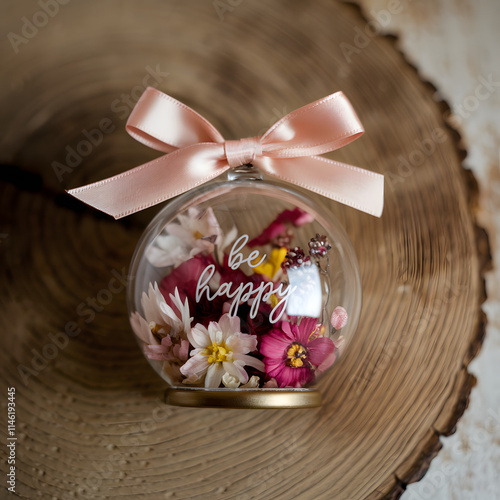 chocolate easter eggs with flowers