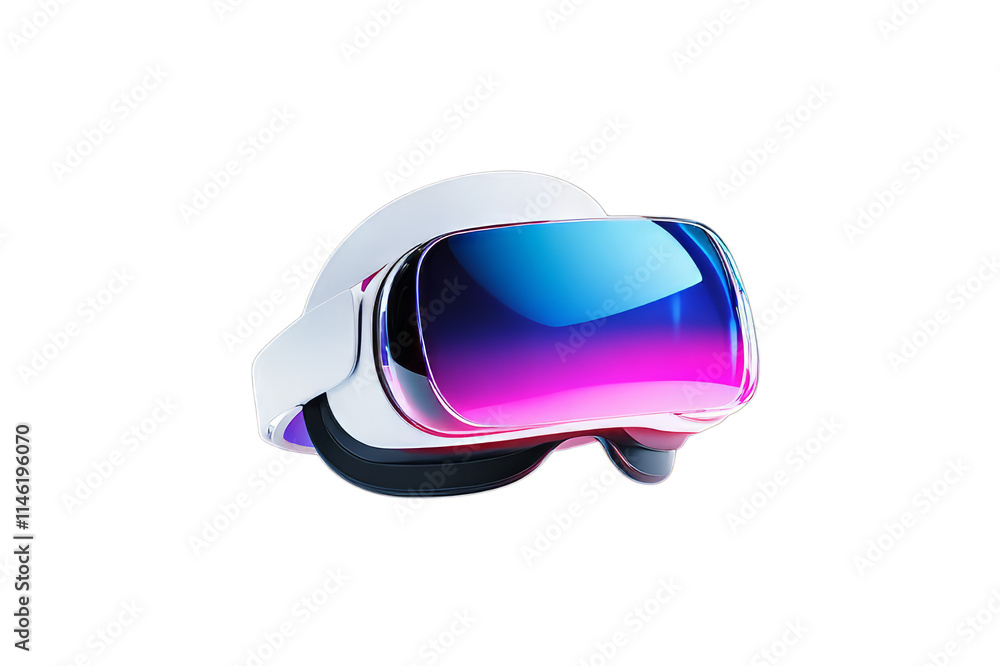 Virtual glasses (VR headset) on a transparent background. Virtual glasses (VR headset) on a transparent background.