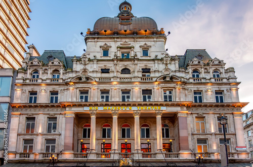 Obraz na płótnie His Majesty's theatre in City of Westminster, London, UK w salonie