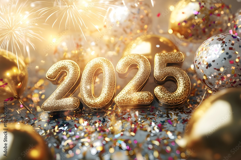 happy new year. 2025, Generative AI happy new year. 2025, Generative AI