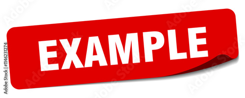 EXAMPLE sticker