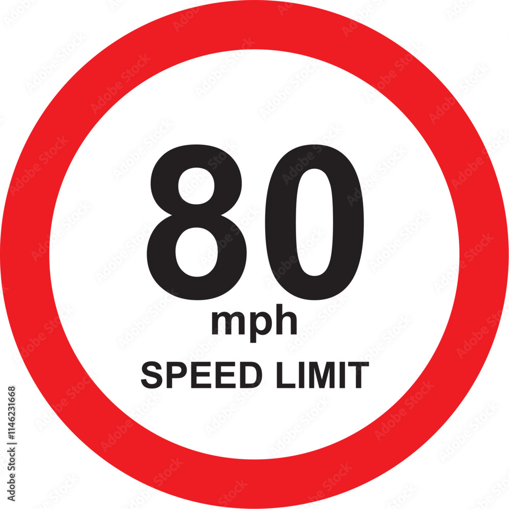 The maximum speed limit is 80 kilometers The maximum speed limit is 80 kilometers