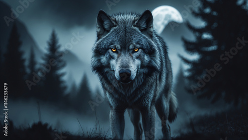 Explore stunning wolf images and art: from majestic howling wolves to lone wolf portraits. Perfect for nature lovers, presentations, and creative designs.