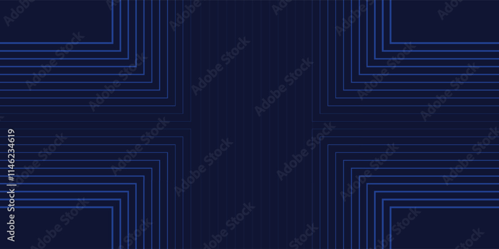 Dark blue abstract background with glowing arrow lines technology futuristic concept. Modern shiny blue geometric lines design. Horizontal banner template suit for cover, header, poster, banner, web Dark blue abstract background with glowing arrow lines technology futuristic concept. Modern shiny blue geometric lines design. Horizontal banner template suit for cover, header, poster, banner, web