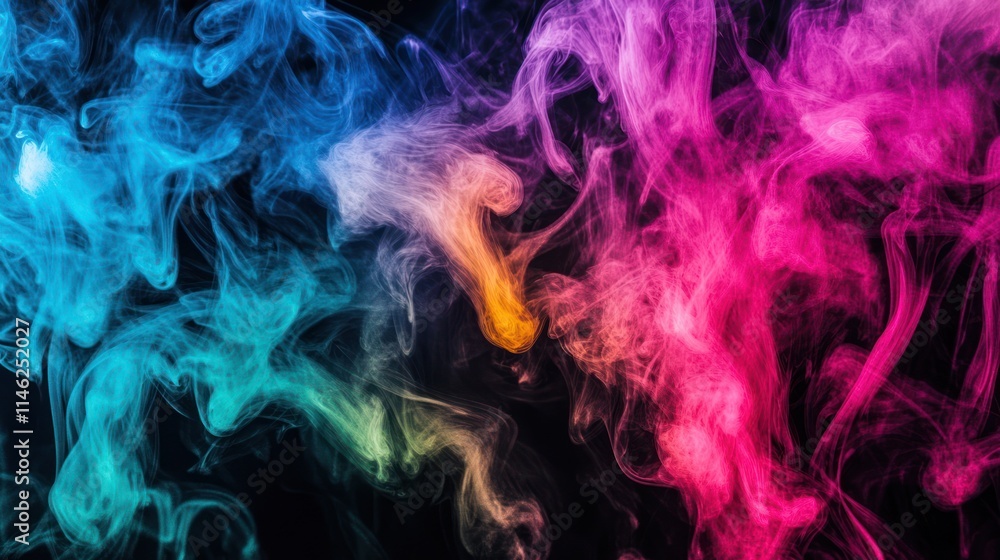 Obraz premium Abstract Smoke Art