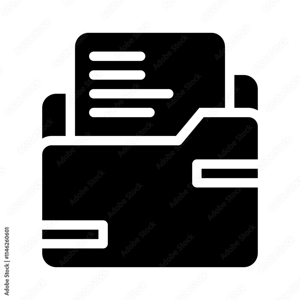 File glyph icon