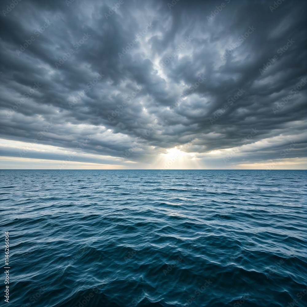 Obraz premium sunset over sea