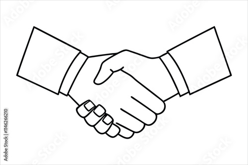 handshake between two businessmen