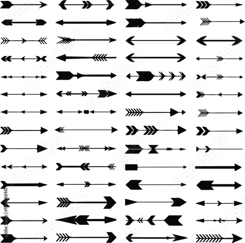 arrows icons set. arrow icons vector set. arrow icons vector