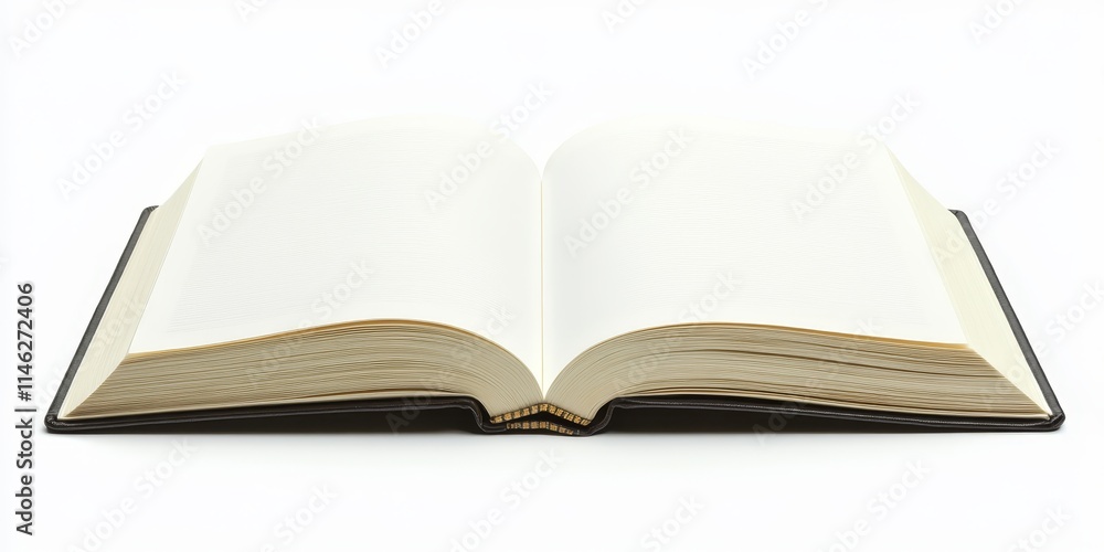 Open book with blank pages waiting to be filled, offering endless possibilities for creativity and inspiration. This open book invites your imagination to create within its blank pages. Open book with blank pages waiting to be filled, offering endless possibilities for creativity and inspiration. This open book invites your imagination to create within its blank pages.