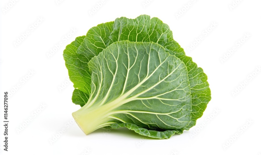 A green leafy vegetable with a stem A green leafy vegetable with a stem