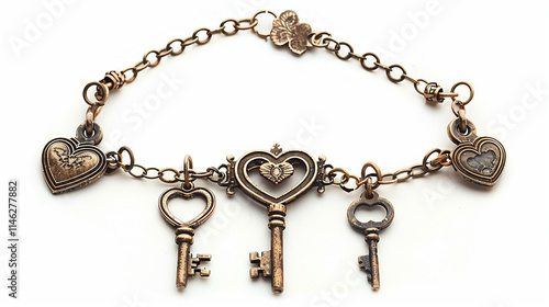 Anklets Adorned with Tiny Keys on white background.PNG