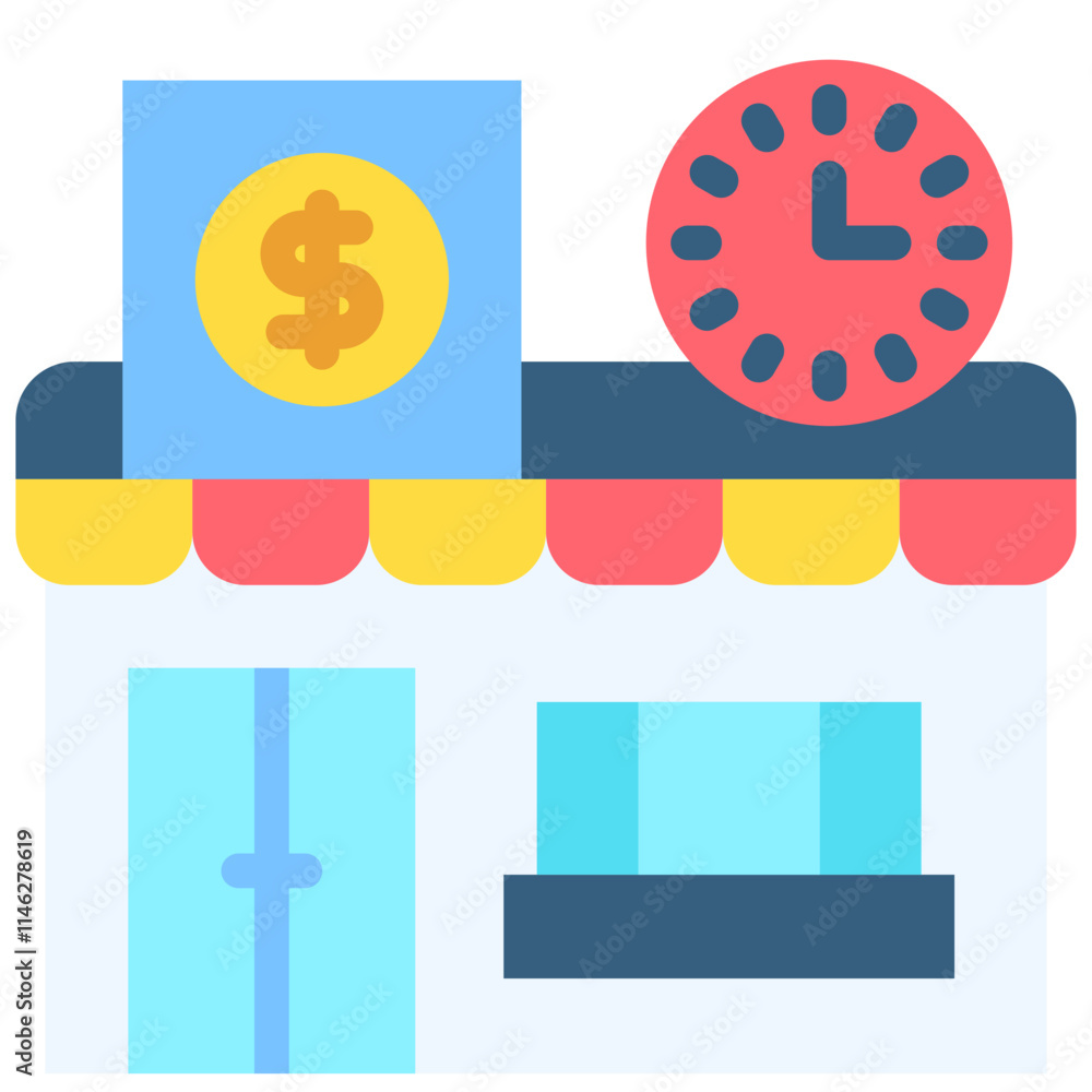 Pawnshop Hours icon Pawnshop Hours icon