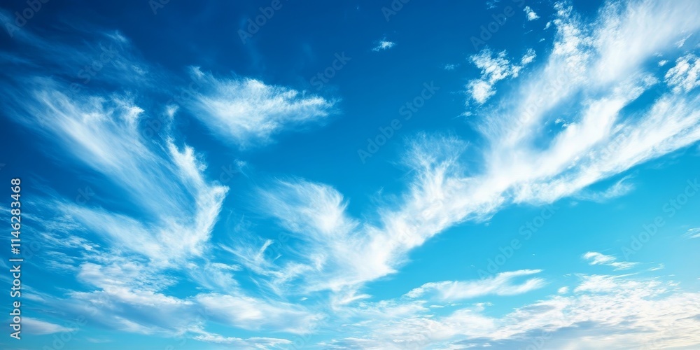 Cirrus clouds gracefully adorn the blue sky, creating a stunning contrast. The beauty of cirrus clouds against the vibrant blue sky captivates the eye and inspires wonder. Cirrus clouds gracefully adorn the blue sky, creating a stunning contrast. The beauty of cirrus clouds against the vibrant blue sky captivates the eye and inspires wonder.