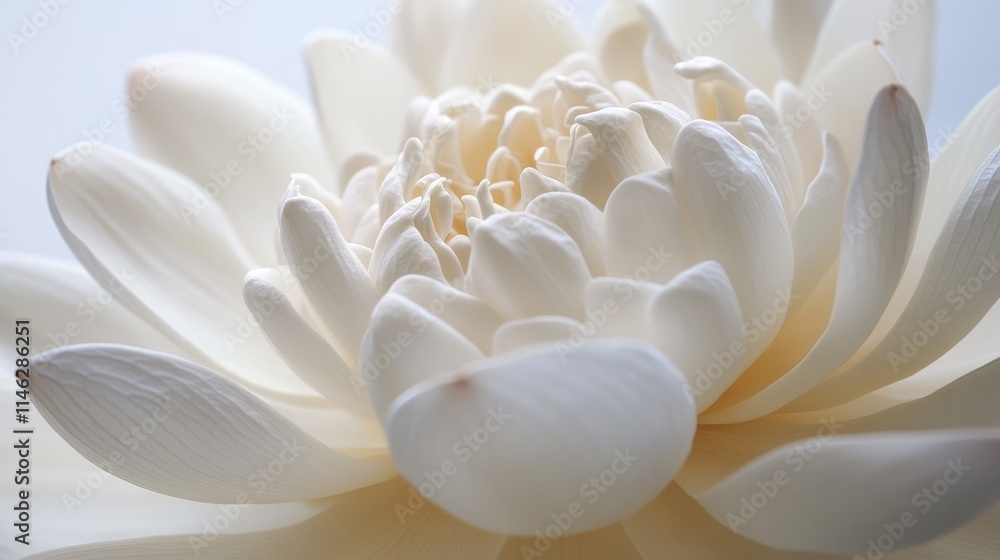 Close up view showcasing a delicate white lotus, highlighting the intricate details and serene beauty of the white lotus in natural light, emphasizing the tranquility of the white lotus flower. Close up view showcasing a delicate white lotus, highlighting the intricate details and serene beauty of the white lotus in natural light, emphasizing the tranquility of the white lotus flower.
