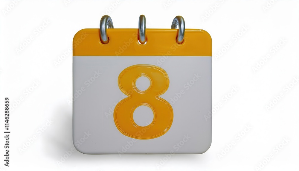 Golden 8 March Calendar Icon with Bold Letters on Yellow and White Design. Symbol of International Women's Day, Perfect for Festive Designs, Event Promotions, or Social Media Greetings Golden 8 March Calendar Icon with Bold Letters on Yellow and White Design. Symbol of International Women's Day, Perfect for Festive Designs, Event Promotions, or Social Media Greetings