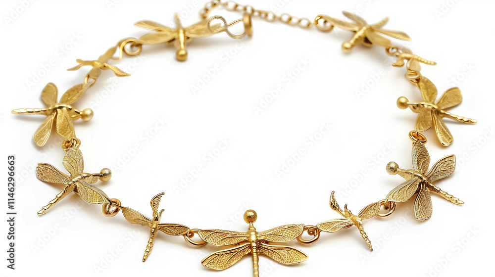 Dragonfly Design Anklet Styles on white background.PNG Dragonfly Design Anklet Styles on white background.PNG