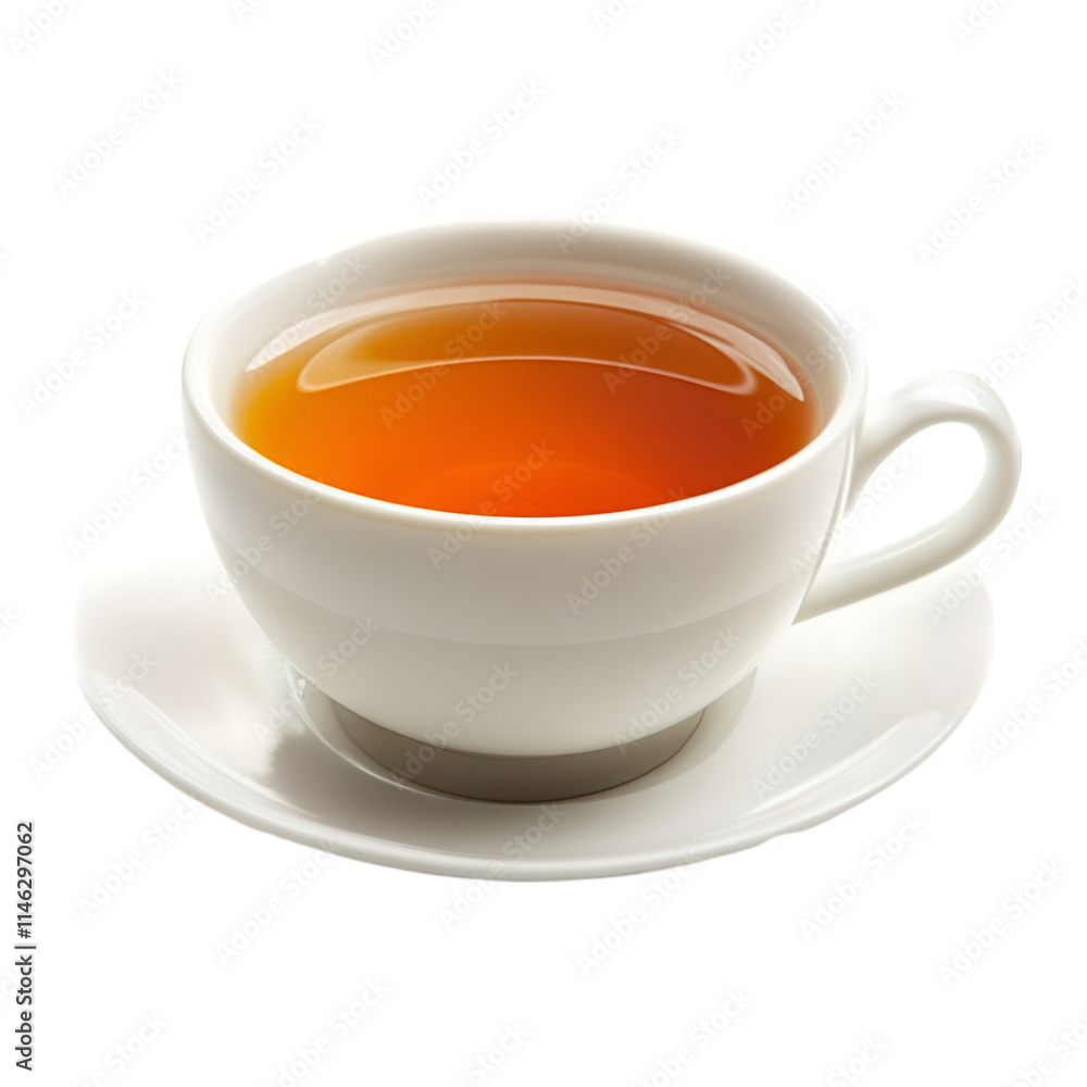 Cup of tea isolated on white background Cup of tea isolated on white background