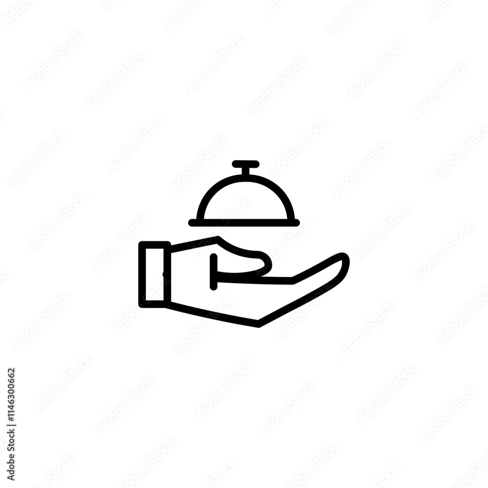 tray line icon tray line icon
