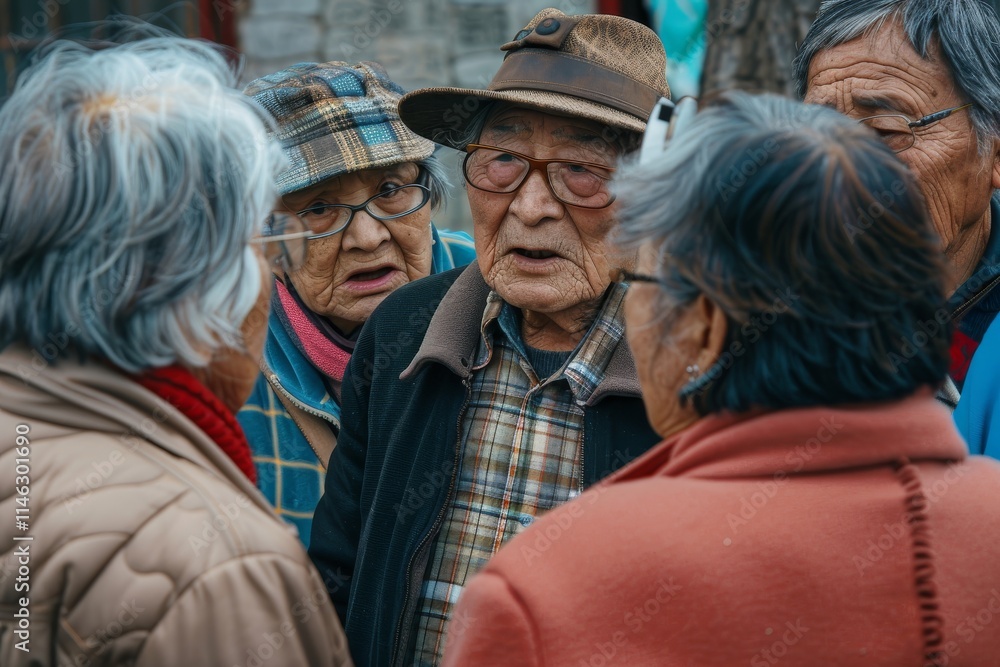 Unidentified old people at Durbar square in Kathmandu, Nepal Unidentified old people at Durbar square in Kathmandu, Nepal
