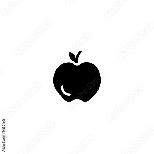 apple glyph icon