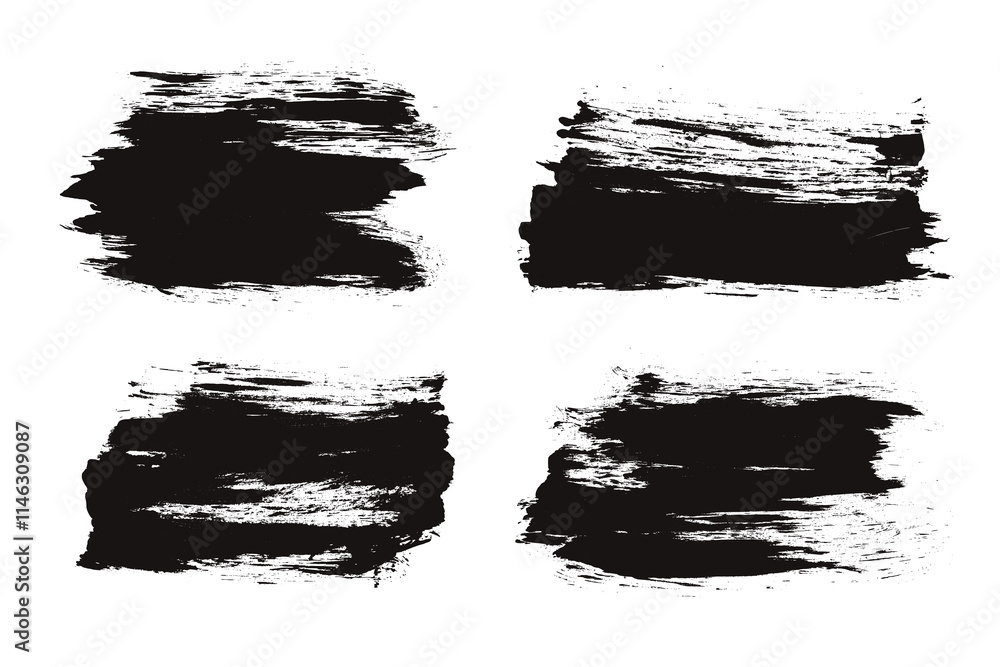Hand Drawn Grunge Ink Brush Set of Strokes and Lines. Creative brush lines with rough edges. Abstract freehand doodle line borders. Highlight splashes Hand Drawn Grunge Ink Brush Set of Strokes and Lines. Creative brush lines with rough edges. Abstract freehand doodle line borders. Highlight splashes