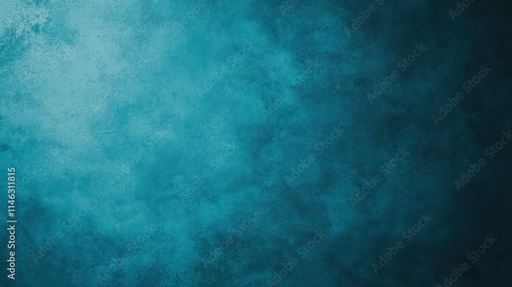 Rich Textured Teal Background with Subtle Depth and Gradient Rich Textured Teal Background with Subtle Depth and Gradient