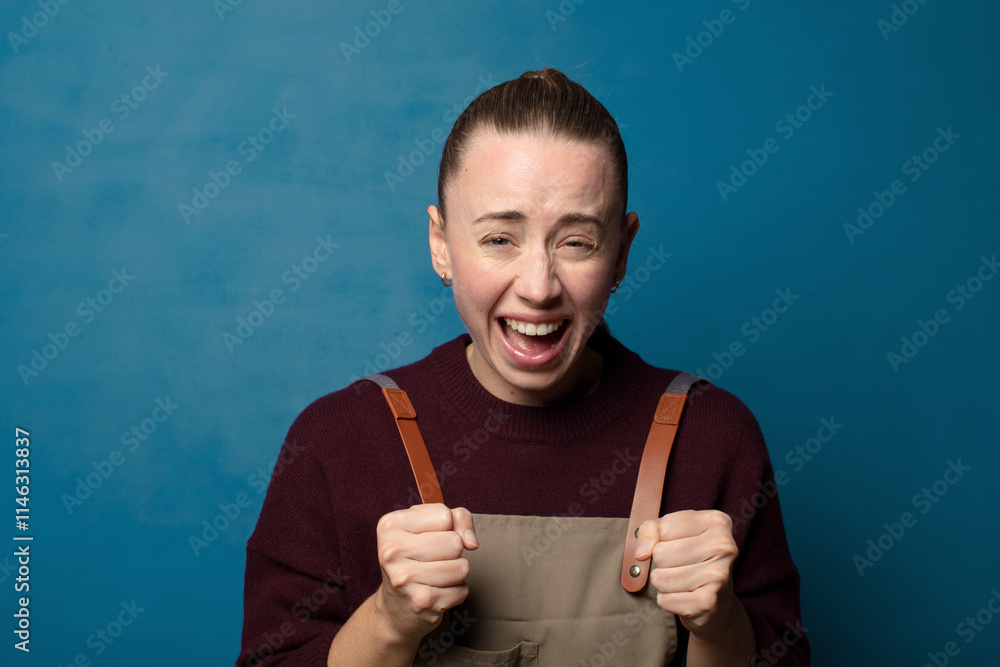 shouting aggressively with annoyed, frustrated, angry look and tight fists, feeling furious shouting aggressively with annoyed, frustrated, angry look and tight fists, feeling furious